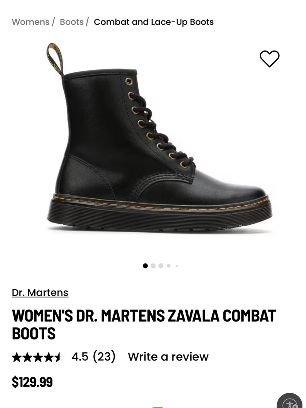 Dr. Martens Combat Boots